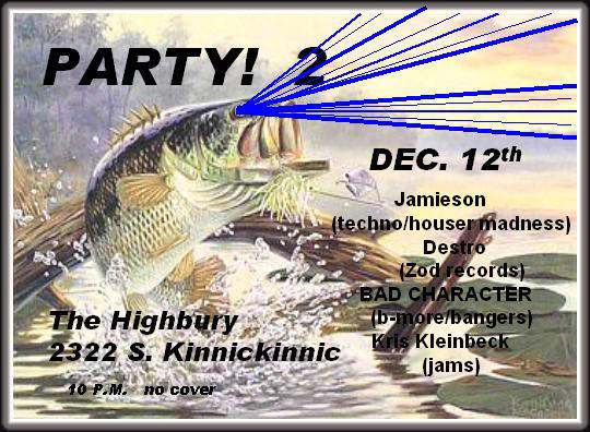 Flyer for WiscoJazz Fridays on 2009-02-13.