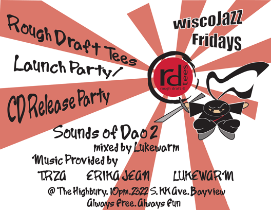 Flyer for WiscoJazz Fridays on 2010-01-15.