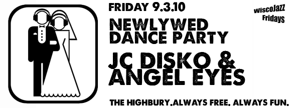 Flyer for WiscoJazz Fridays on 2010-10-29.