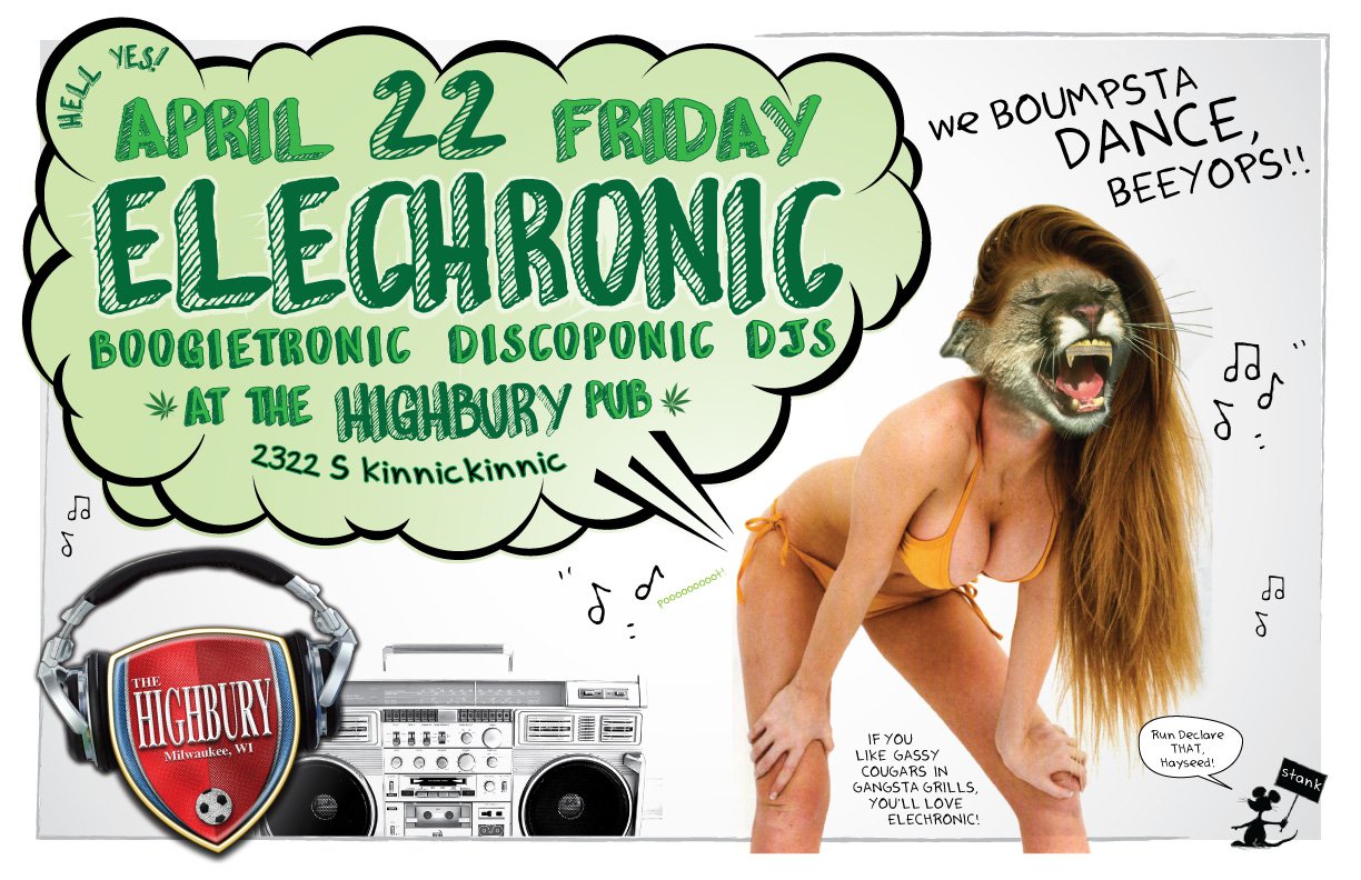 Flyer for WiscoJazz Fridays on 2011-05-27.