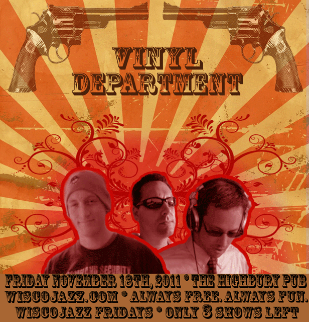 Flyer for WiscoJazz Fridays on 2011-11-18.